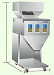 Semi automatic granule filling machine